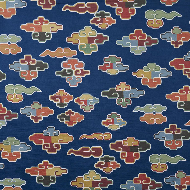 Schumacher In Dreams Velvet Midnight Fabric