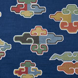 Schumacher In Dreams Velvet Midnight Fabric