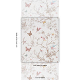 Schumacher Birds & Butterflies Spring Wallpaper