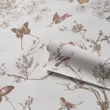 Schumacher Birds & Butterflies Spring Wallpaper