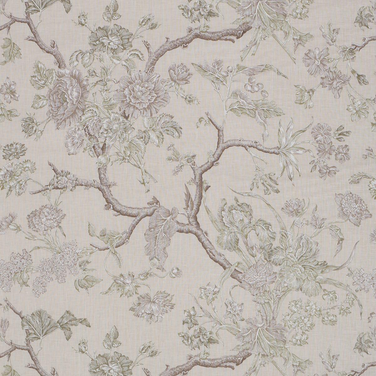 Schumacher Inverness Garden Ivory Fabric
