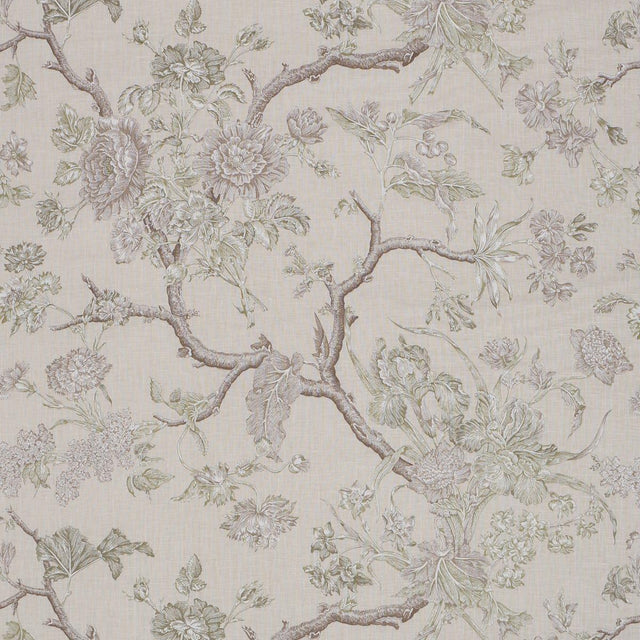 Schumacher Inverness Garden Ivory Fabric