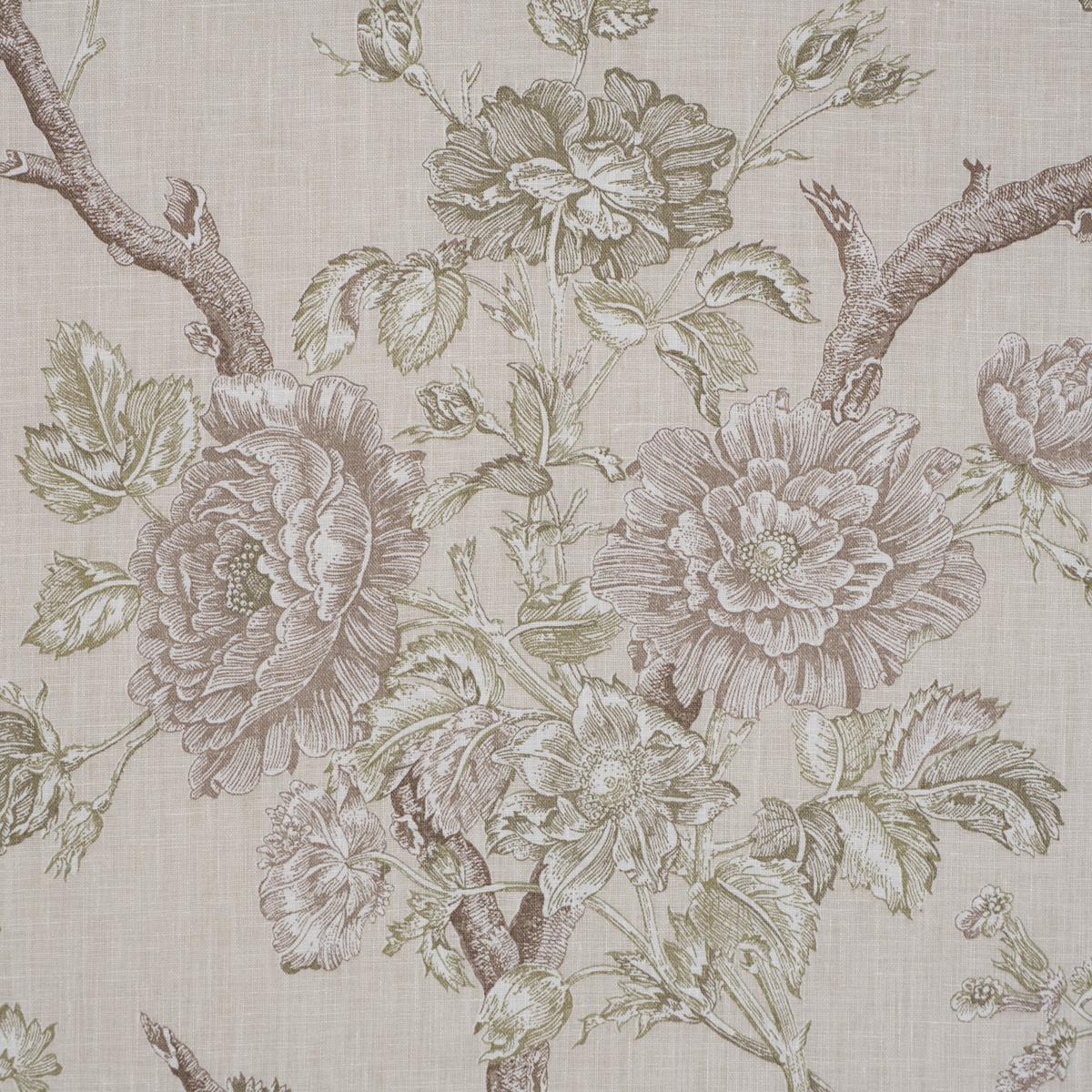Schumacher Inverness Garden Ivory Fabric