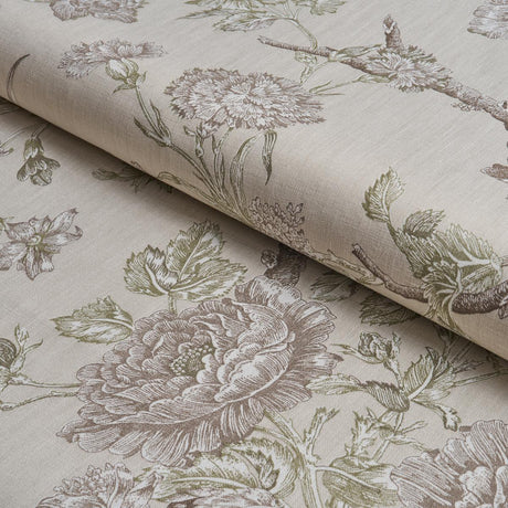 Schumacher Inverness Garden Ivory Fabric