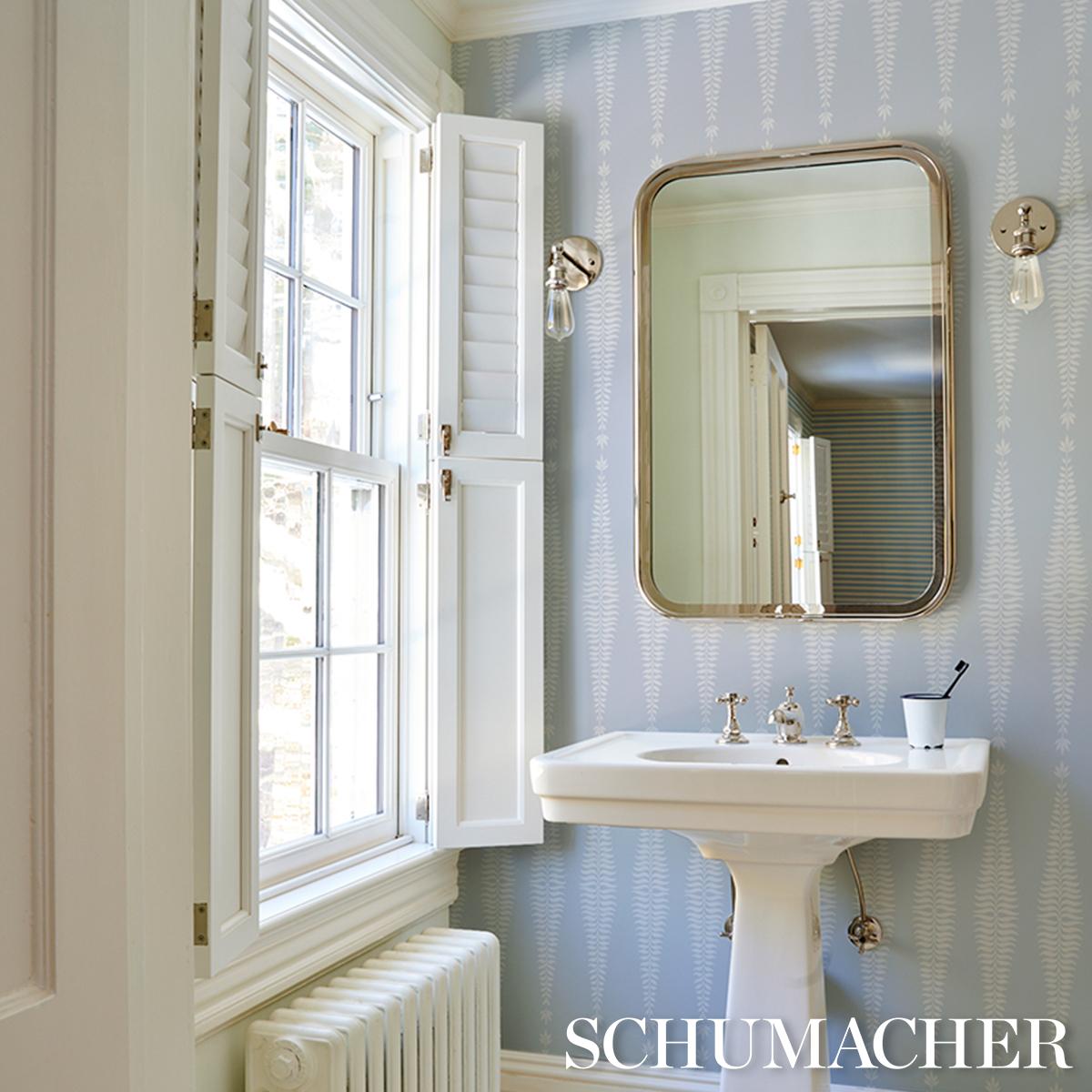 Schumacher Fern Tree Cloud Wallpaper