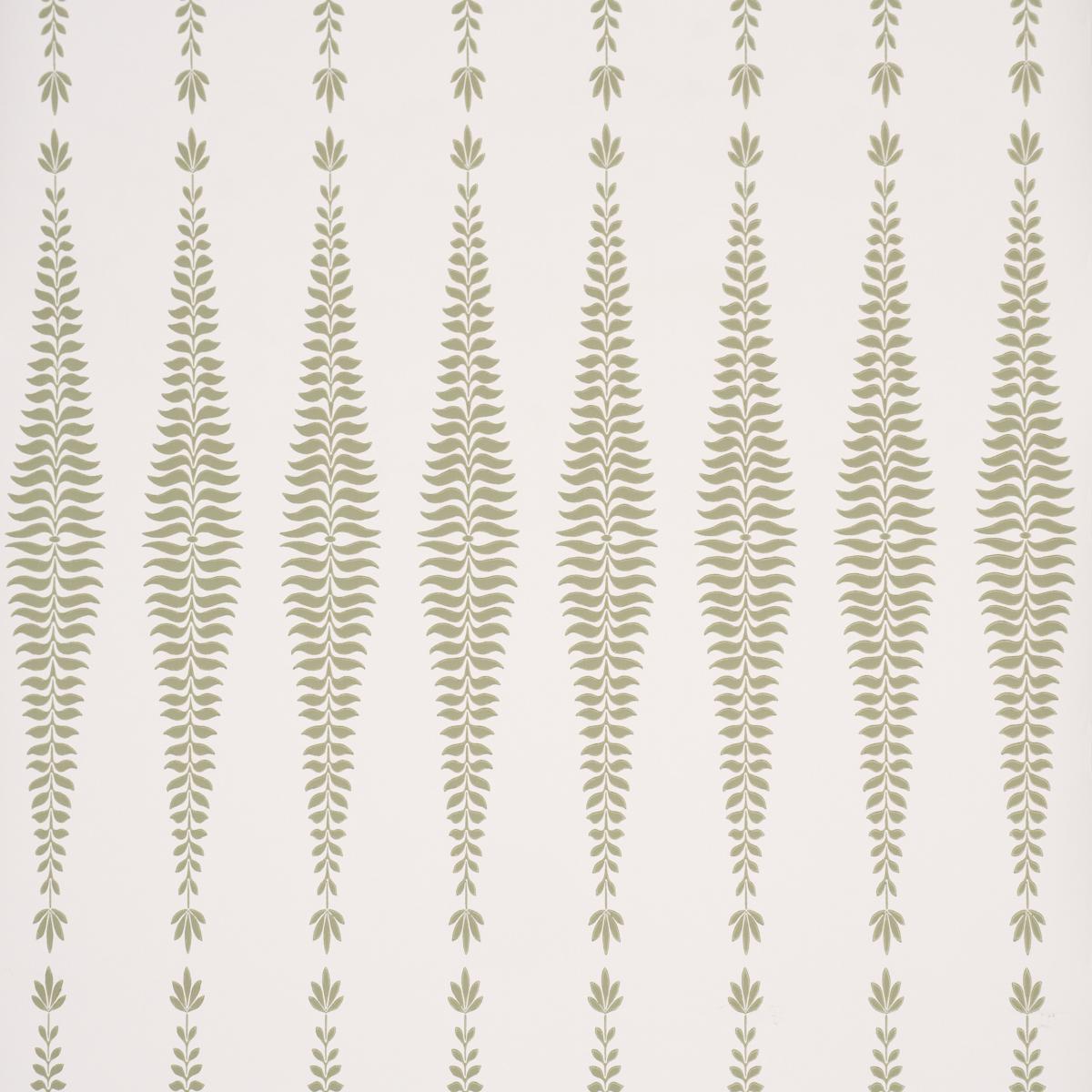 Schumacher Fern Tree Sage Wallpaper