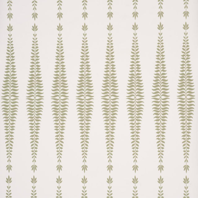 Schumacher Fern Tree Sage Wallpaper