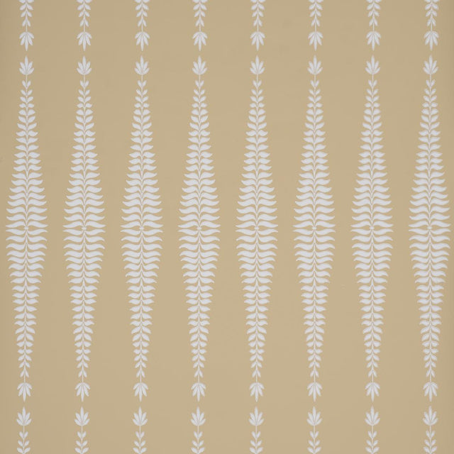Schumacher Fern Tree Ochre Wallpaper