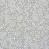 Schumacher Chrysanthemum Sisal Seaglass Wallpaper