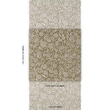 Schumacher Chrysanthemum Sisal Juniper Wallpaper