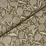 Schumacher Chrysanthemum Sisal Juniper Wallpaper