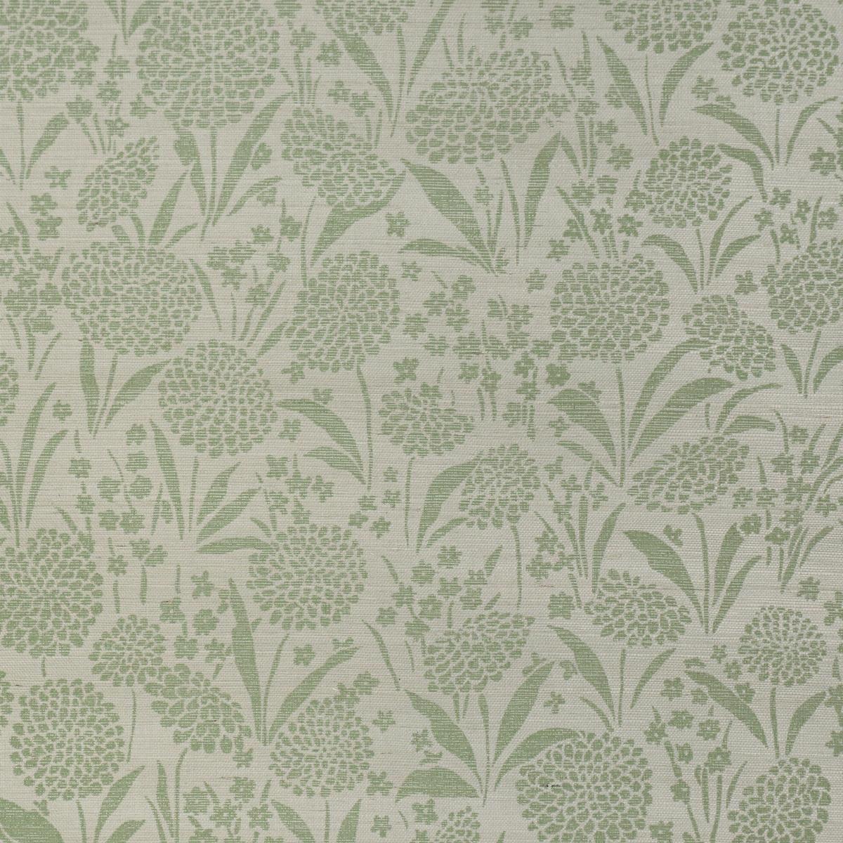 Schumacher Chrysanthemum Sisal Willow Wallpaper