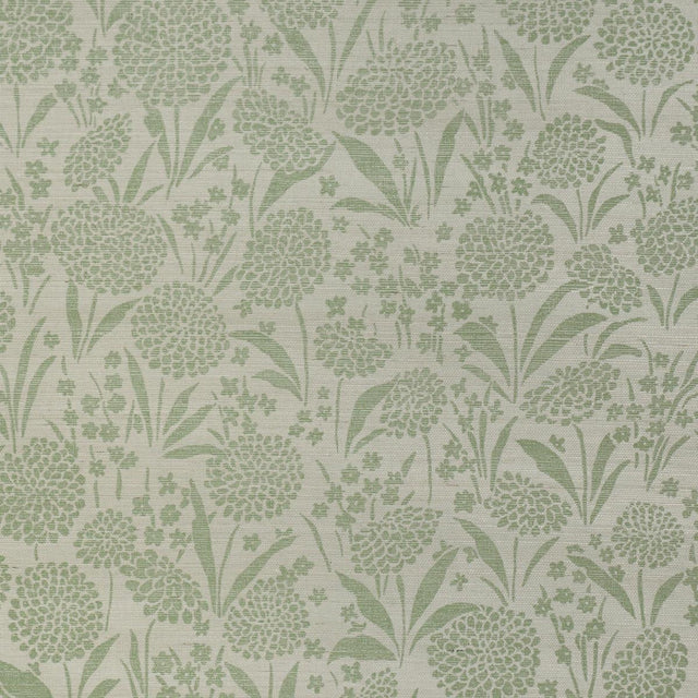 Schumacher Chrysanthemum Sisal Willow Wallpaper