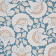 Schumacher Jackie Indigo Wallpaper