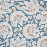 Schumacher Jackie Indigo Wallpaper
