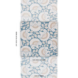 Schumacher Jackie Indigo Wallpaper