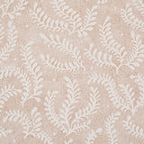 Schumacher Etched Fern Brown Wallpaper