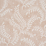 Schumacher Etched Fern Brown Wallpaper