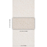Schumacher Etched Fern Ochre Wallpaper