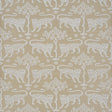 Schumacher Woodland Leopard Sisal Beige Wallpaper