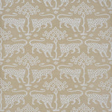 Schumacher Woodland Leopard Sisal Beige Wallpaper