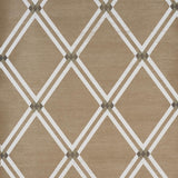 Schumacher Asolo Sisal Sepia Wallpaper