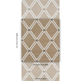 Schumacher Asolo Sisal Sepia Wallpaper