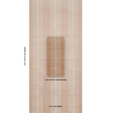 Schumacher Cassia Silk Stripe Wallcovering Neutral Wallpaper