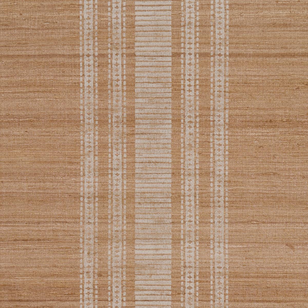 Schumacher Cassia Silk Stripe Wallcovering Neutral Wallpaper