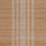Schumacher Cassia Silk Stripe Wallcovering Neutral Wallpaper