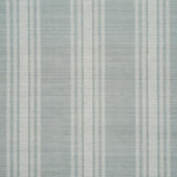 Schumacher Cassia Silk Stripe Wallcovering Sky Wallpaper