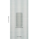 Schumacher Cassia Silk Stripe Wallcovering Sky Wallpaper