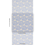 Schumacher Ramsgate French Blue Wallpaper