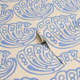 Schumacher Ramsgate French Blue Wallpaper