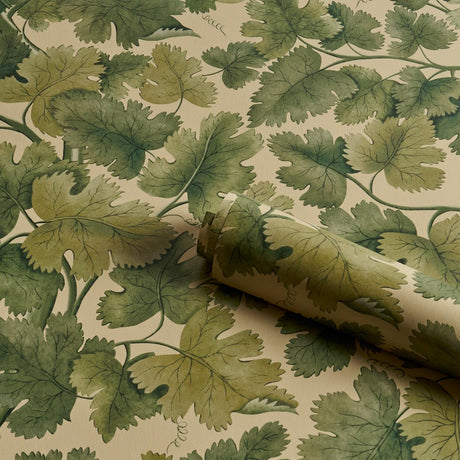 Schumacher Edinburgh Vine Forest Wallpaper