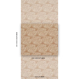 Schumacher Ramsgate Tan Wallpaper