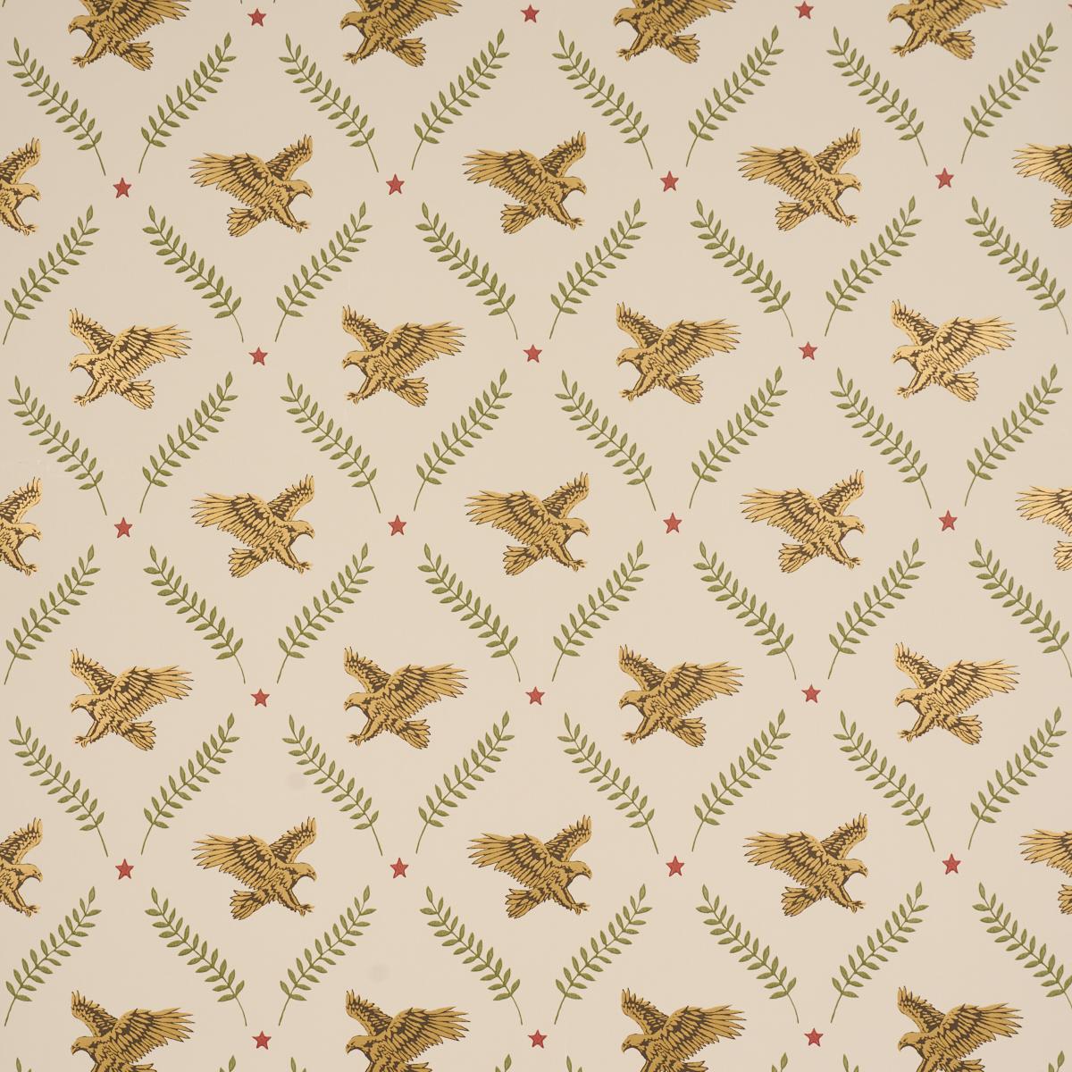 Schumacher Lolaire Ivory Wallpaper