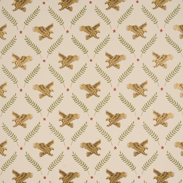 Schumacher Lolaire Ivory Wallpaper