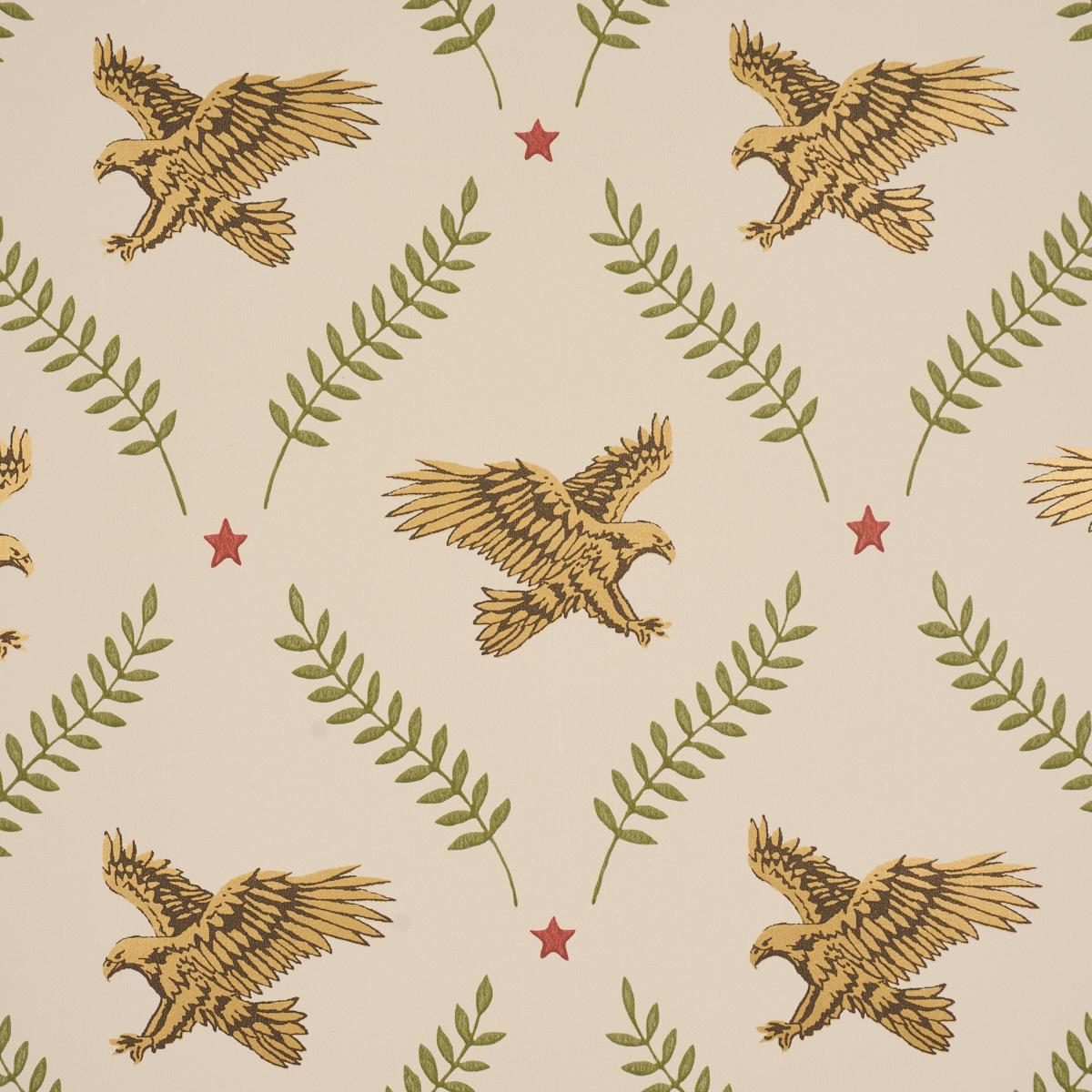 Schumacher Lolaire Ivory Wallpaper