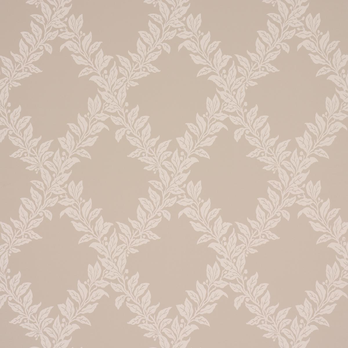 Schumacher Tyninghame Trellis Neutral Wallpaper – DecoratorsBest
