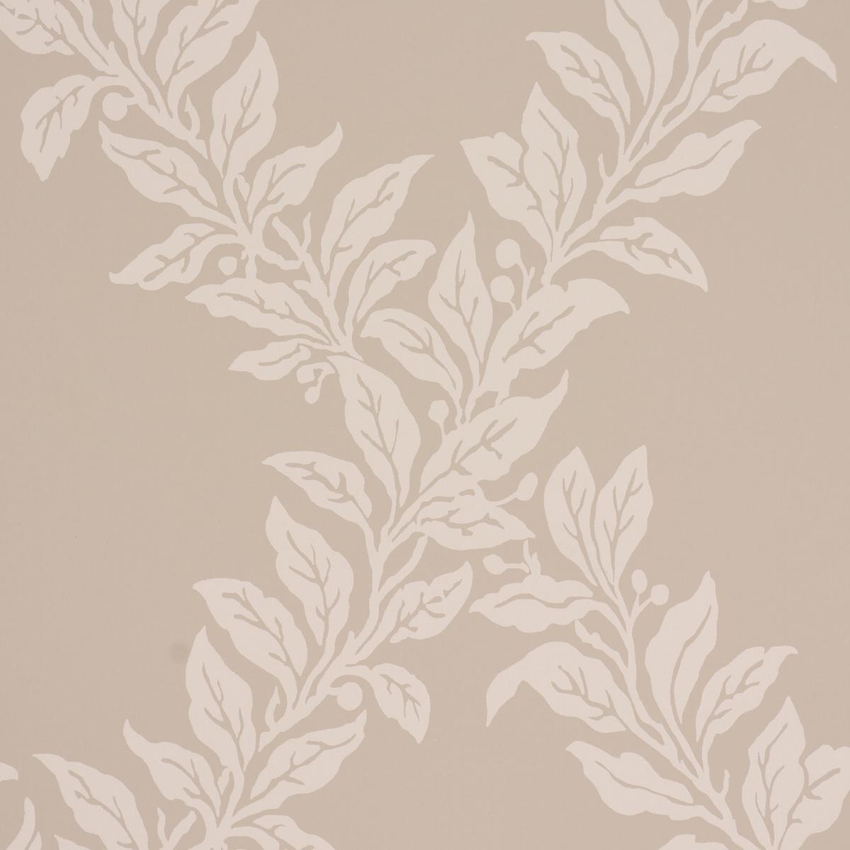 Schumacher Tyninghame Trellis Neutral Wallpaper