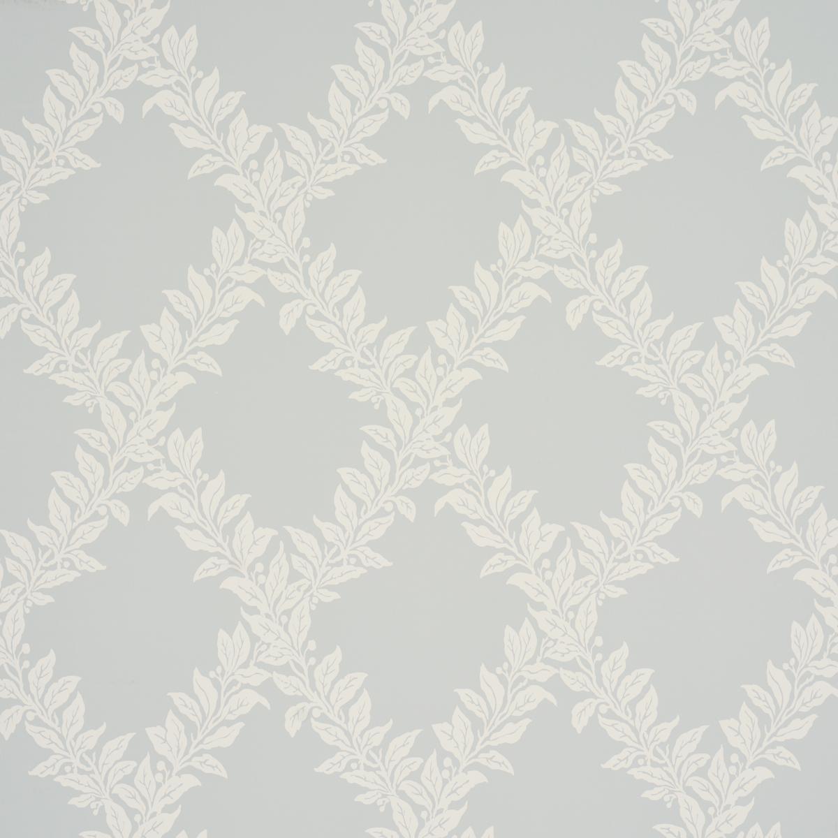 Schumacher Tyninghame Trellis Sky Wallpaper