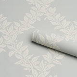 Schumacher Tyninghame Trellis Sky Wallpaper