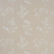Schumacher Lisbeth Embroidered Sisal Pearl Wallpaper