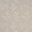 Schumacher Lisbeth Embroidered Sisal Pearl Wallpaper