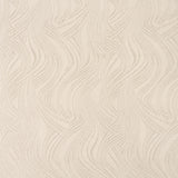 Schumacher Quilted Waves Wallcovering Dune Wallpaper
