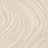 Schumacher Quilted Waves Wallcovering Dune Wallpaper