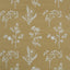 Schumacher Lisbeth Embroidered Sisal Olive Wallpaper