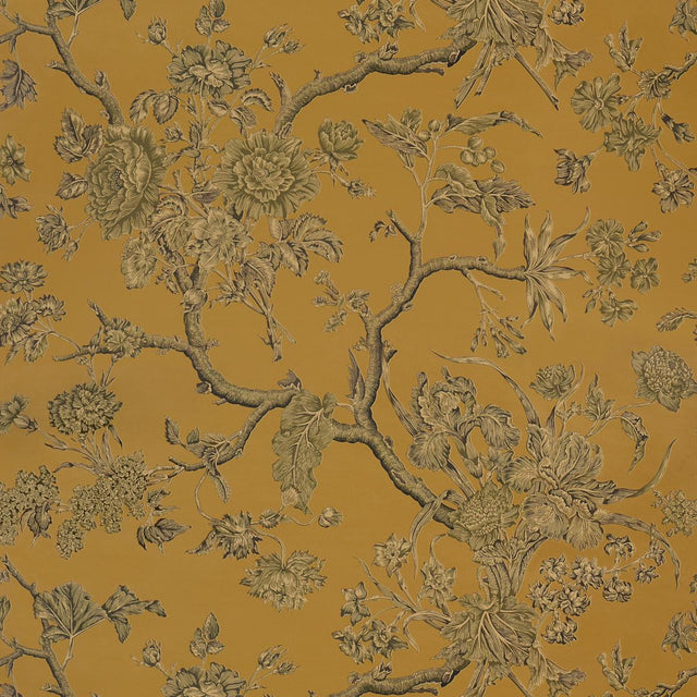 Schumacher Inverness Garden Document Wallpaper