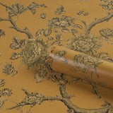 Schumacher Inverness Garden Document Wallpaper